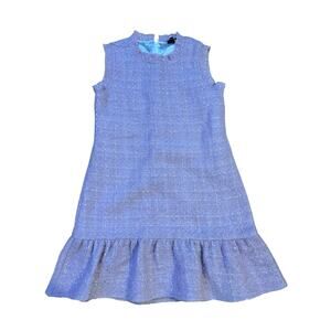Little Olin Lilac Ruffle Dress FW23 b